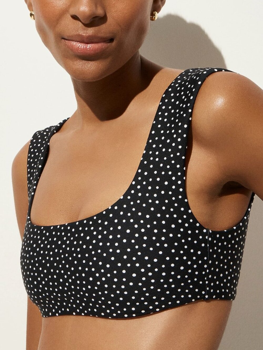 NWT J. Crew Cap-sleeve bikini top in Classic Sculpt™